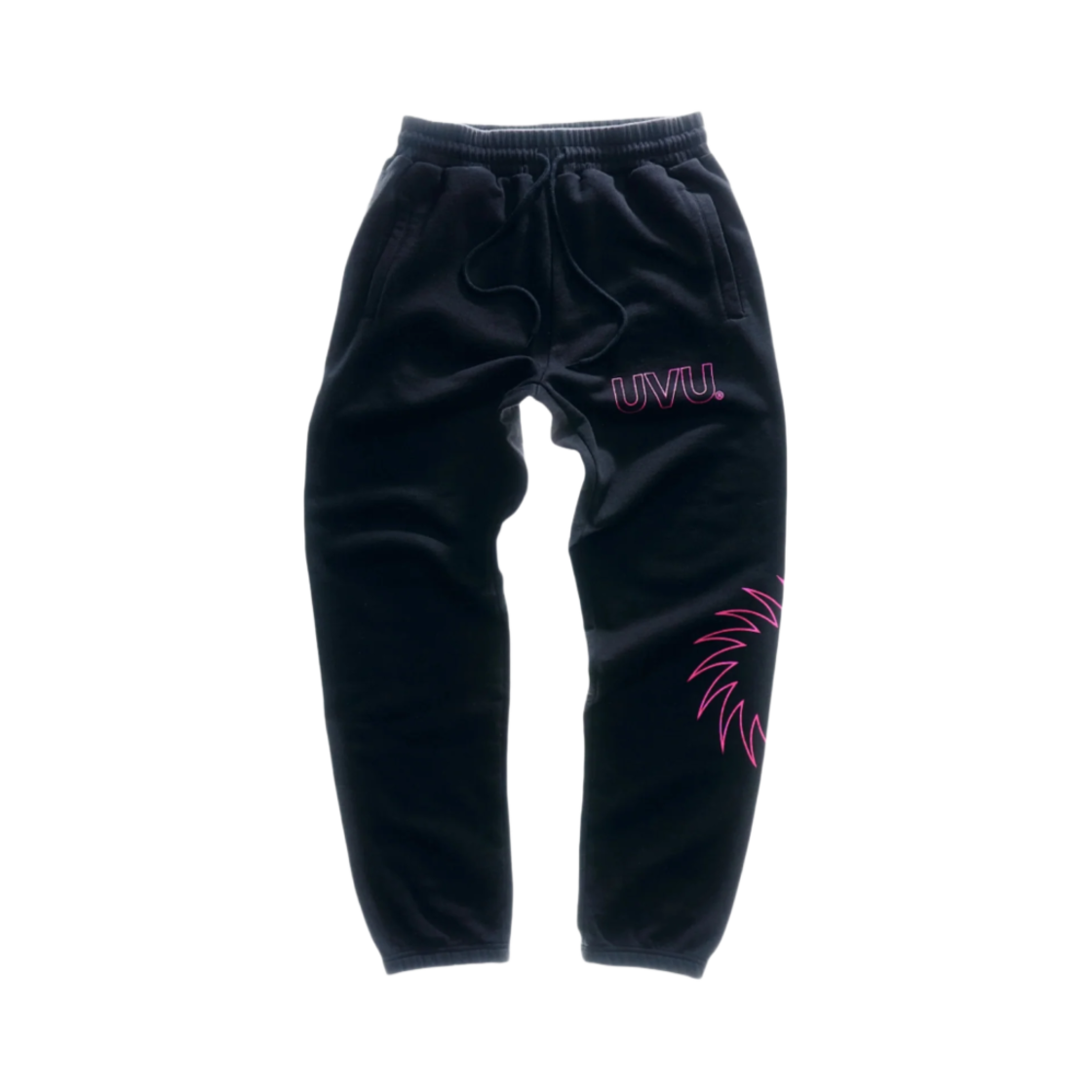 UVU 트레이닝 클럽 스웨트팬츠 블랙 핑크(UVU Training Club Sweatpants Black Pink)