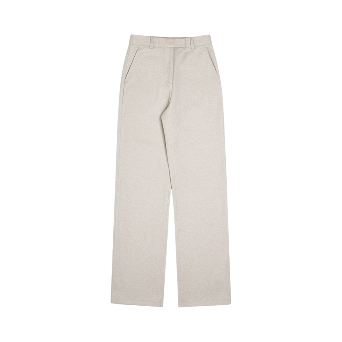 시야쥬 SIPT7021 더블 위브 롱 와이드 슬랙스 애쉬베이지