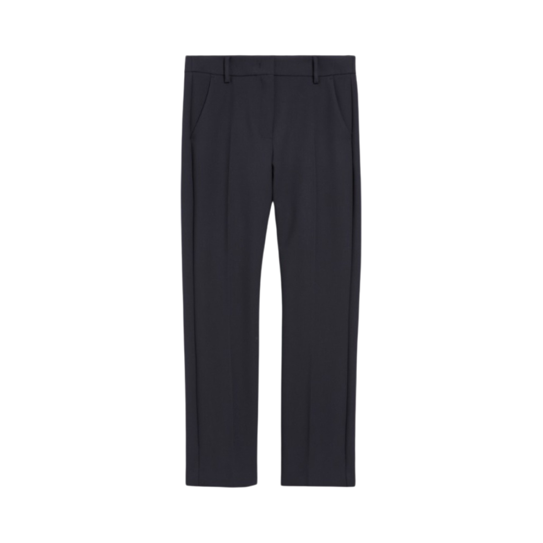 (W) 막스마라 캔버스 트라우저 네이비((W) Max Mara Canvas Trousers Navy) - 1