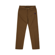 Needles Poly Twill Straight Pants Brown