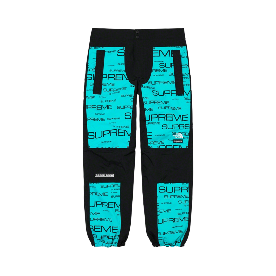 슈프림 x 노스페이스 스팁 테크 팬츠 틸 - 21FW(Supreme x The North Face Steep Tech Pants Teal - 21FW) - 1