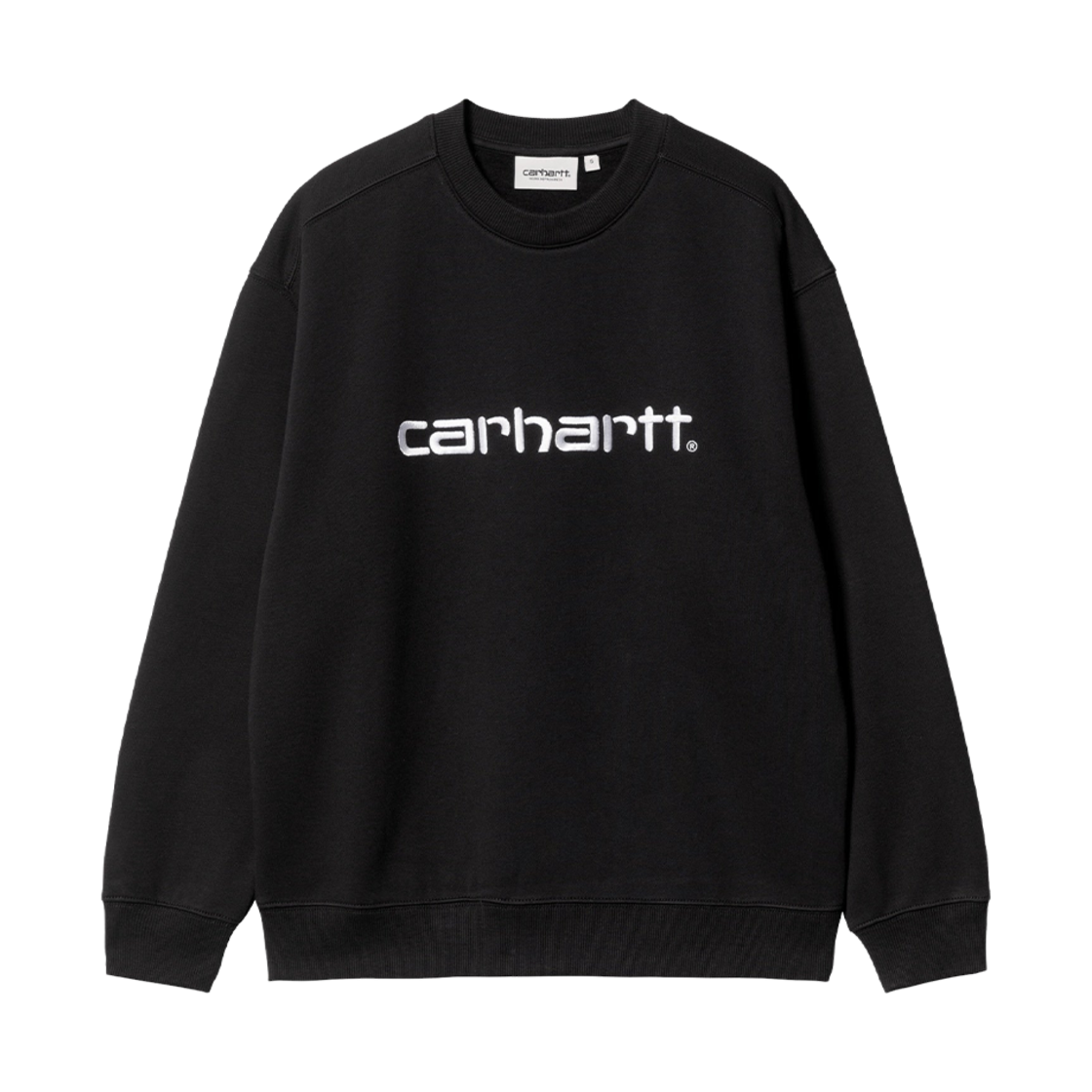 (W) 칼하트 WIP 칼하트 스웨트셔츠 블랙