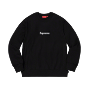 Supreme Box Logo Crewneck Black - 18FW