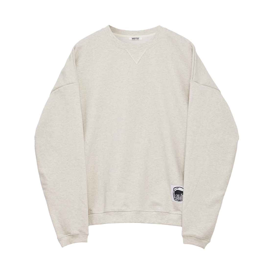 웨프트07 데이즈 스웨트셔츠 멜란지(Weft07 Dase Sweatshirt Melange)