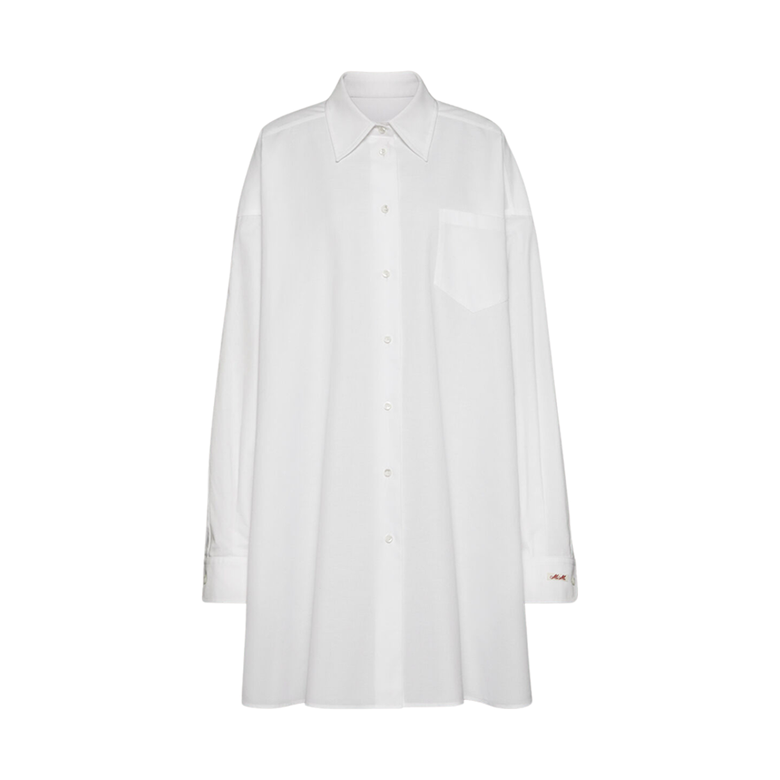 S51DL0253S54750100 (W) Maison Margiela Shirt Dress White