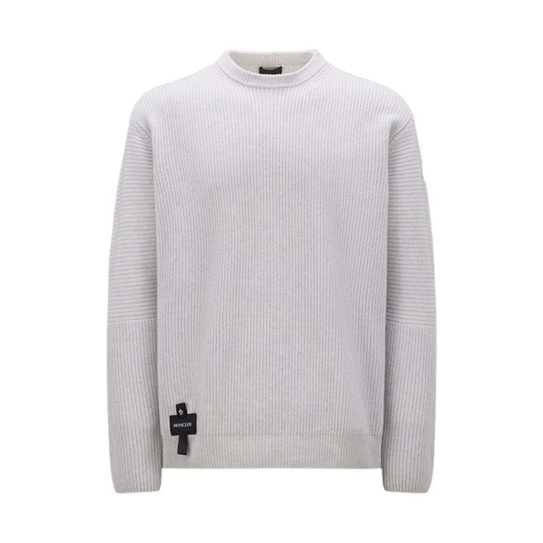 몽클레르 울 점퍼 라이트 그레이 - 23FW(Moncler Wool Jumper Light Gray - 23FW) - 1