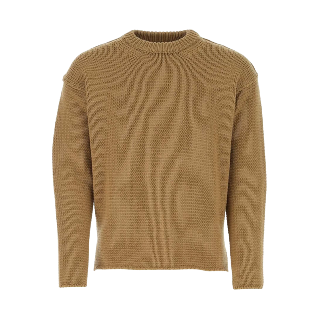 텐씨 울 크루넥 니트 베이지(Ten C Wool Crewneck Knit Beige)