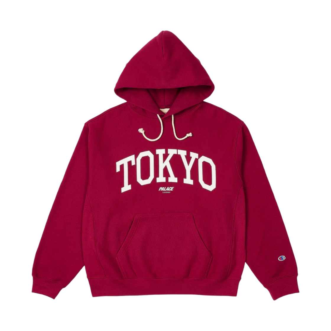 팔라스 챔피언 샵 후드 도쿄 버건디 - 23FW