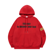 MUCENT Too Hot Hood T RED