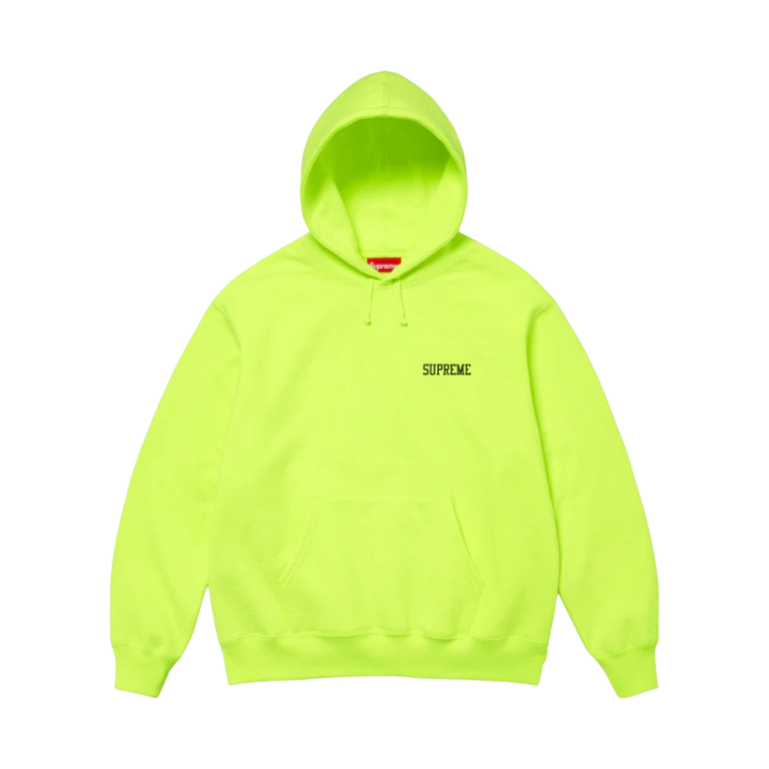 슈프림 온 갓 후드 스웨트셔츠 브라이트 옐로우 - 24FW(Supreme On God Hooded Sweatshirt Bright Yellow - 24FW) - 2