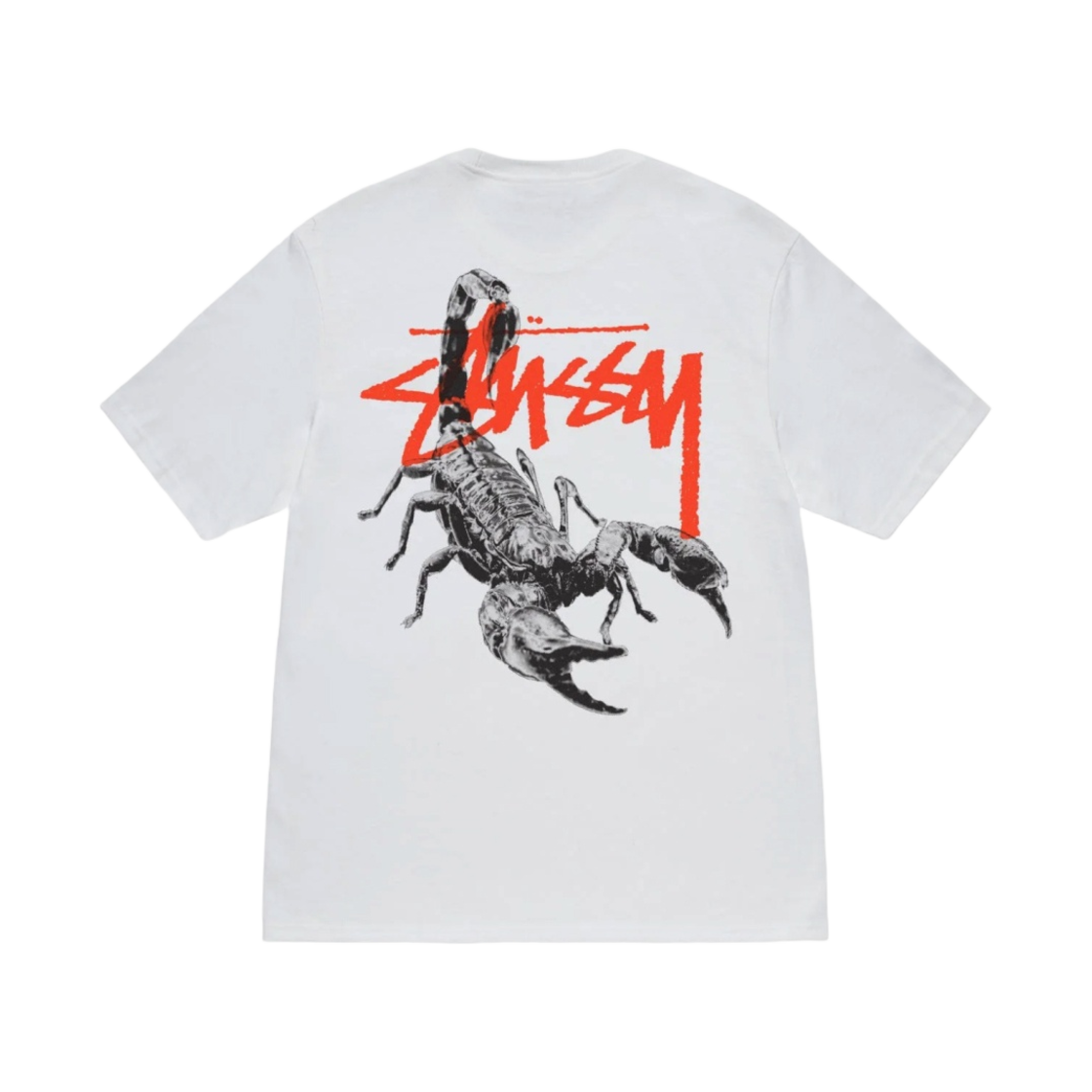 스투시 스콜피온 티셔츠 화이트(Stussy Scorpion T-Shirt White)