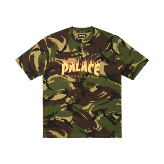 Palace x Thrasher T-Shirt Camo - 24SS