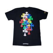 Chrome Hearts Multicolor Cemetery T-Shirt Black