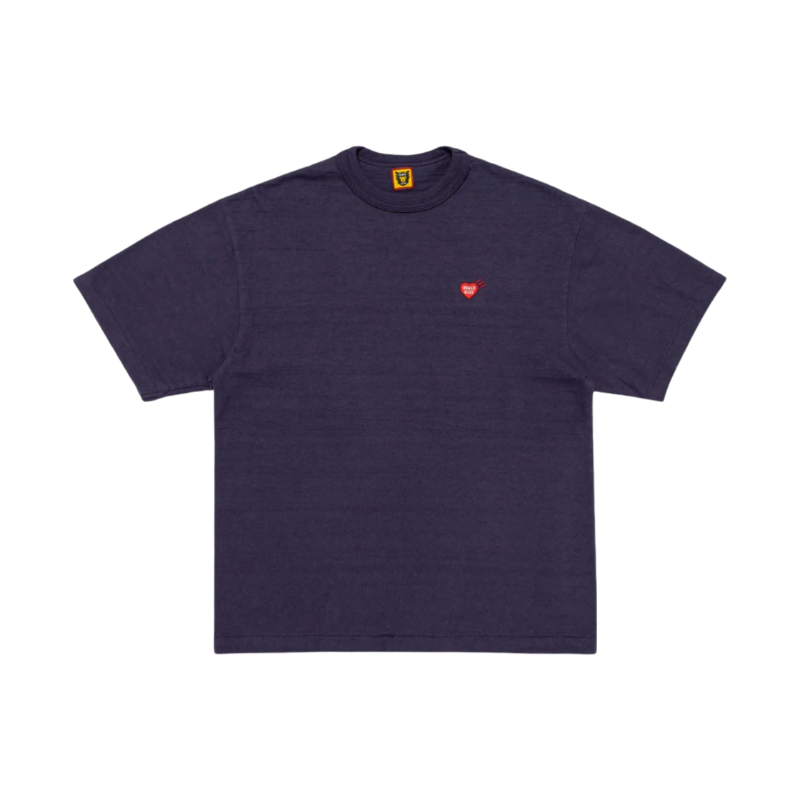 HM28CS030 Human Made Heart Badge T-Shirt Navy