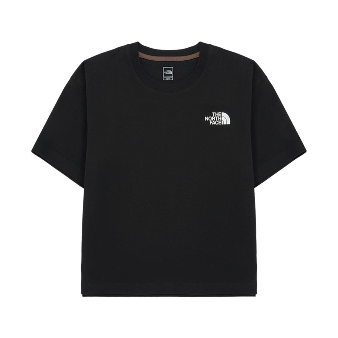NT7UR42E (W) The North Face TNF Hangeul S/S Round T-Shirt Black - 25SS