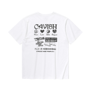 CAVISH Plur Logo SS Tee White