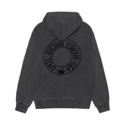 Stussy Buana Pigment Dyed Zip Hoodie Black