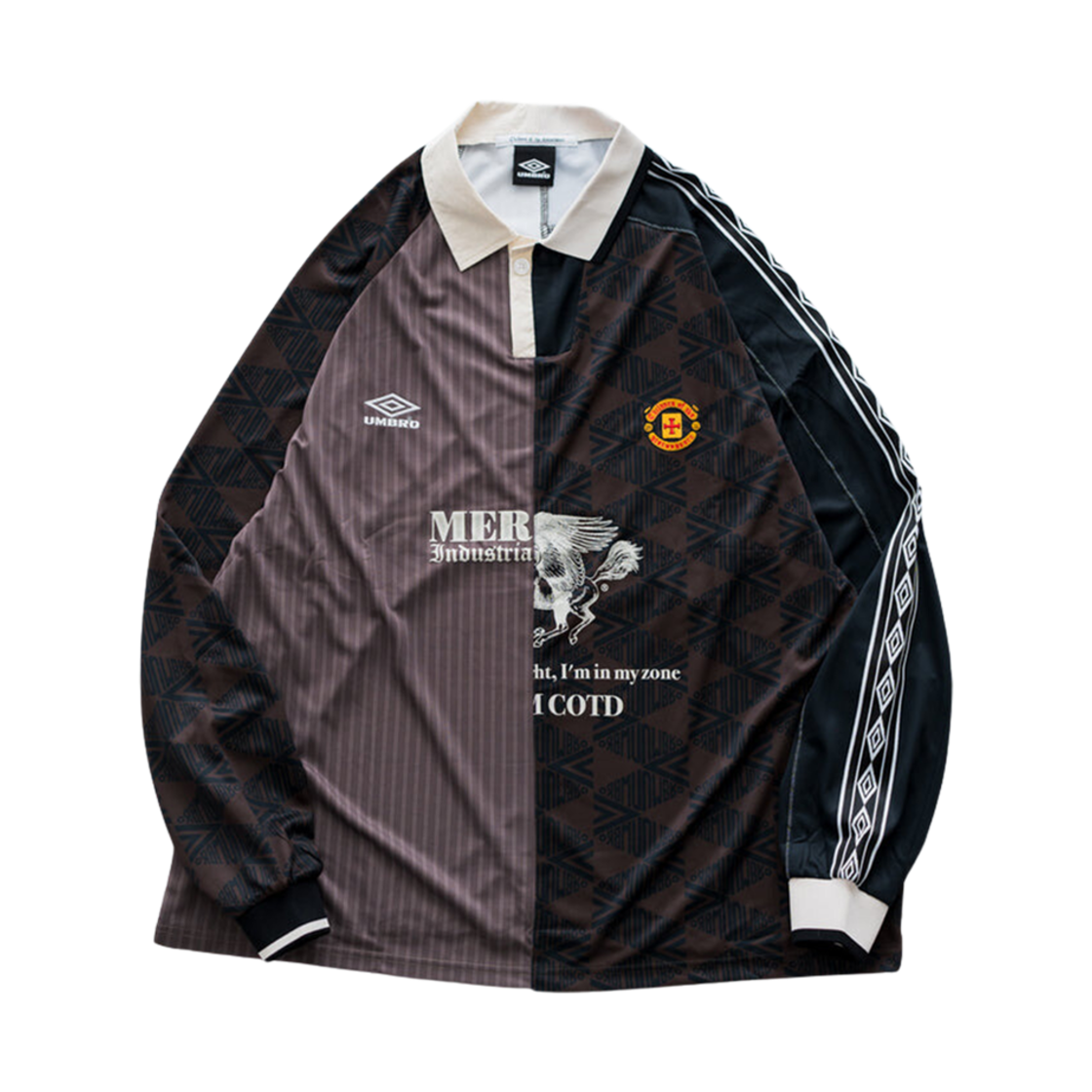 엄브로 x 칠드런 오브 더 디스코던스 체인지오버 게임 셔츠 블랙(Umbro x Children Of The Discordance Changeover Game Shirt Black) - 1