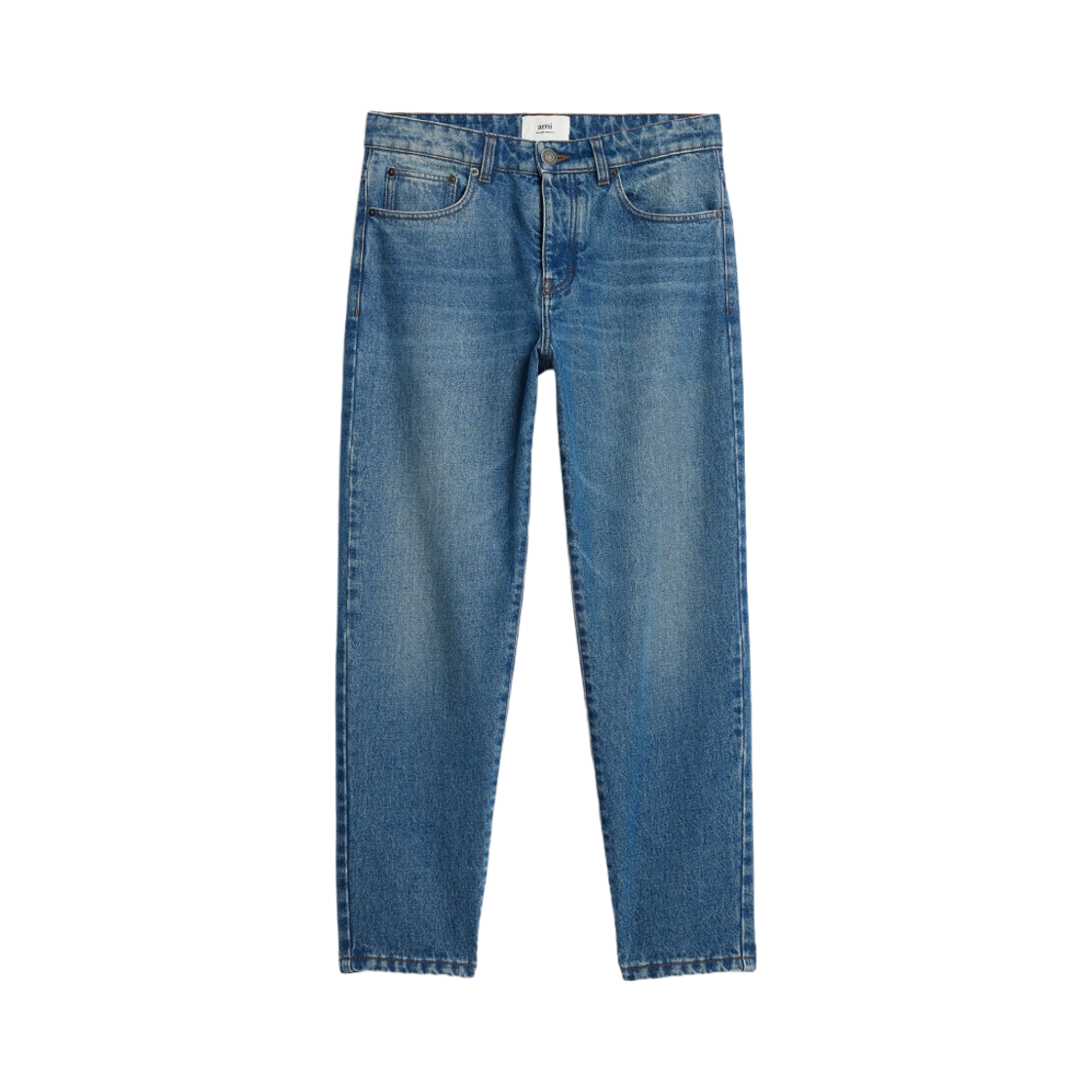 아미 클래식 핏 진 유즈드 블루(AMI Classic Fit Jeans Used Blue) - 1
