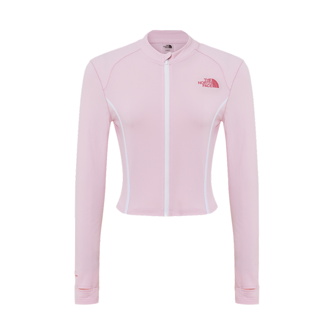 NJ5JR03L (W) The North Face Surfside Zip Up Light Pink