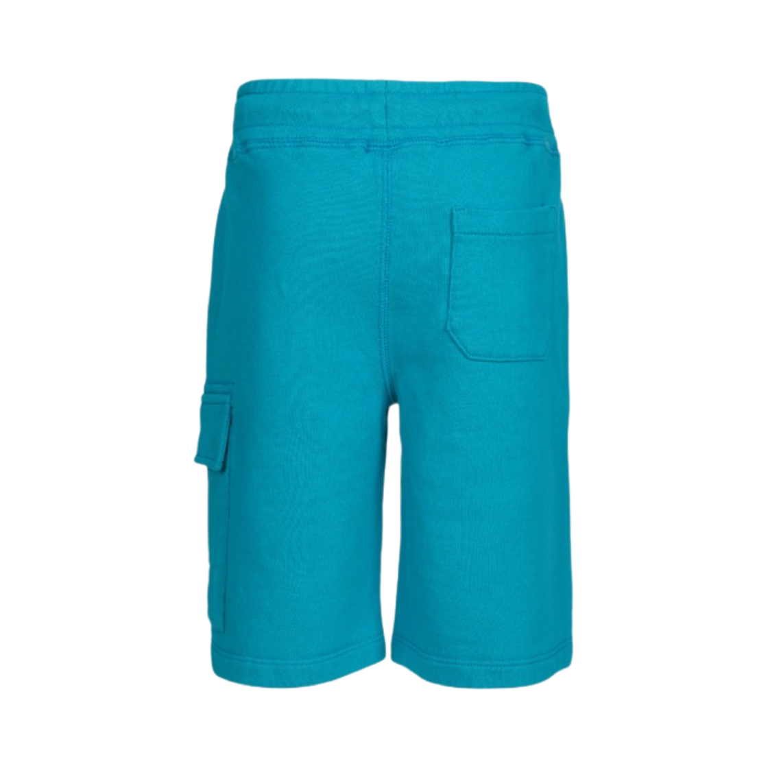 (키즈) C.P. 컴퍼니 U16 베이직 플리스 카고 쇼츠 타일 블루 - 23SS((Kids) C.P. Company U16 Basic Fleece Cargo Shorts Tile Blue - 23SS) - 2