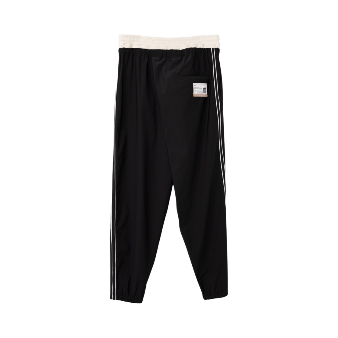 메종 미하라 야스히로 트위스트 더블 웨이스트 팬츠 블랙(Maison Mihara Yasuhiro Twisted Double Waist Pants Black) - 2