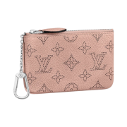 Louis Vuitton Key Pouch Mahina Leather Magnolia Pink