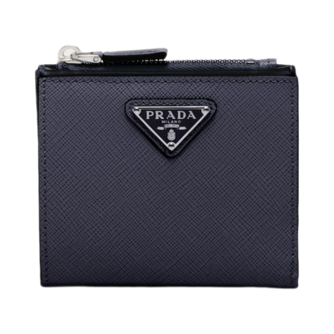 프라다 스몰 사피아노 레더 월렛 발틱 블루(Prada Small Saffiano Leather Wallet Baltic Blue) - 1