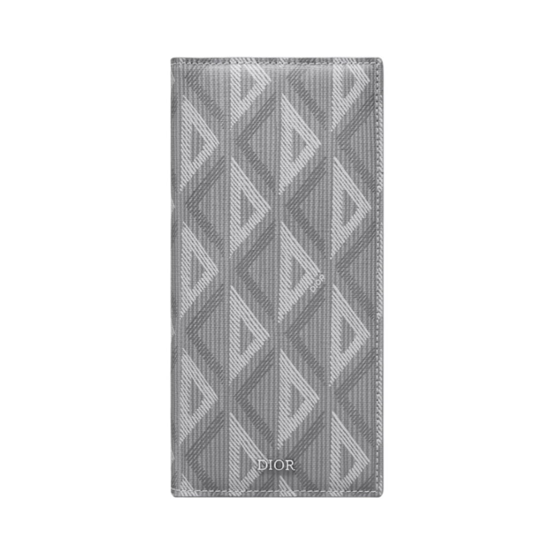 디올 버티컬 장지갑 CD 다이아몬드 캔버스 그레이(Dior Vertical Long Wallet CD Diamond Canvas Grey) - 1