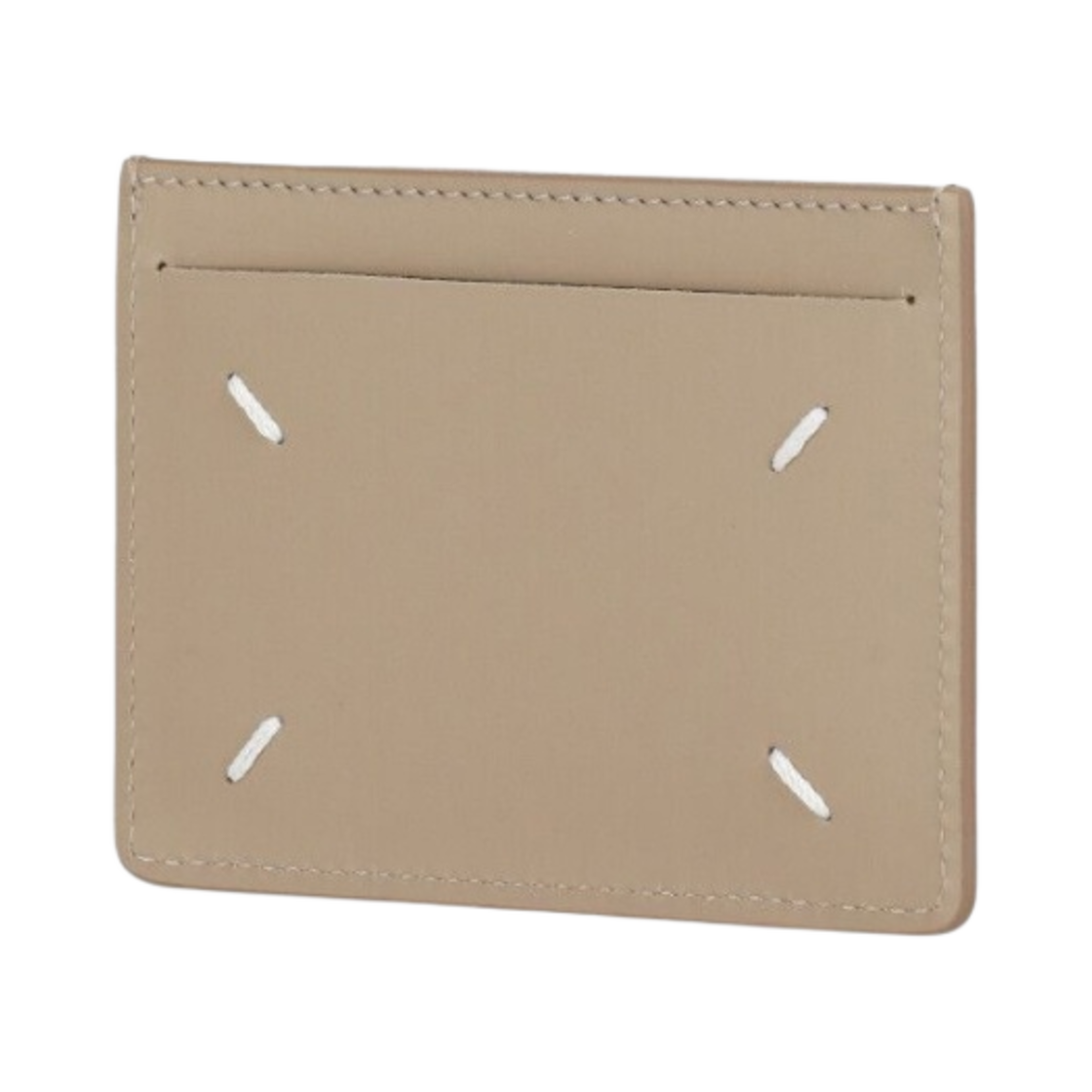 SA1VX0007P4745T2070 Maison Margiela Four Stitch Card Holder Mud Brown
