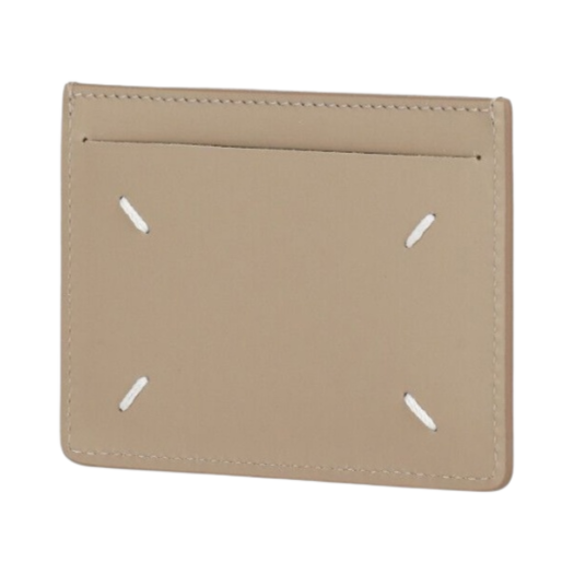 Maison Margiela Four Stitch Card Holder Mud Brown