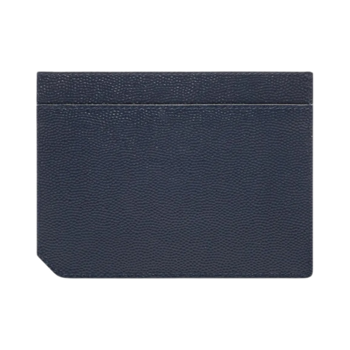 생로랑 그랑 드 뿌드르 엠보스드 레더 ID 카드 케이스 미드나잇 블루(Saint Laurent ID Card Case in Grain De Poudre Embossed Leather Midnight Blue) - 2