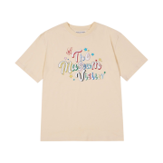 The Museum Visitor Party Glitter Logo T-Shirts Yellow