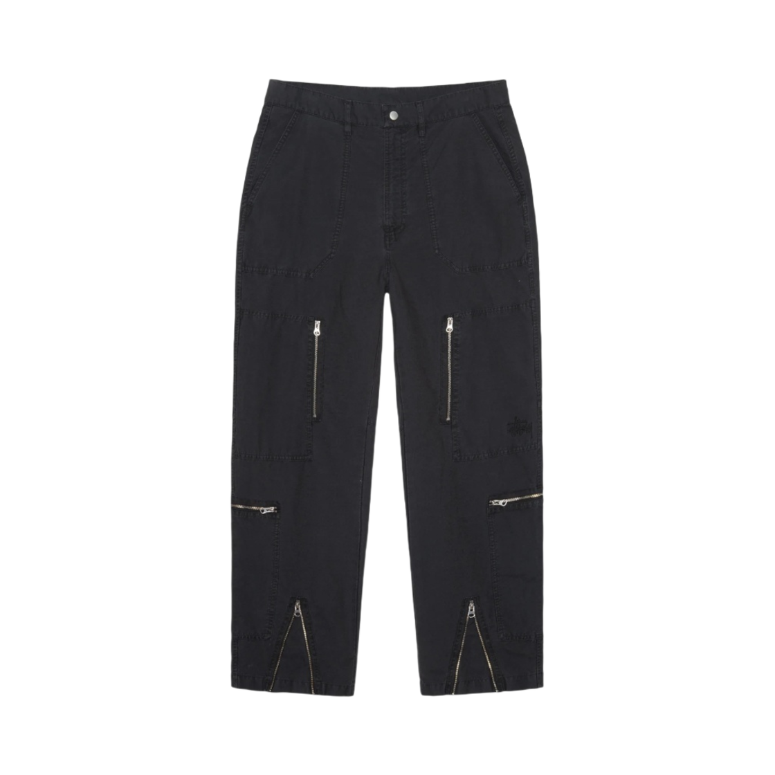 116646 Stussy Nyco Flight Pants Black