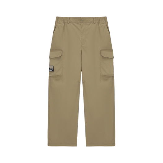 수프라 포켓 우븐 와이드 팬츠 베이지