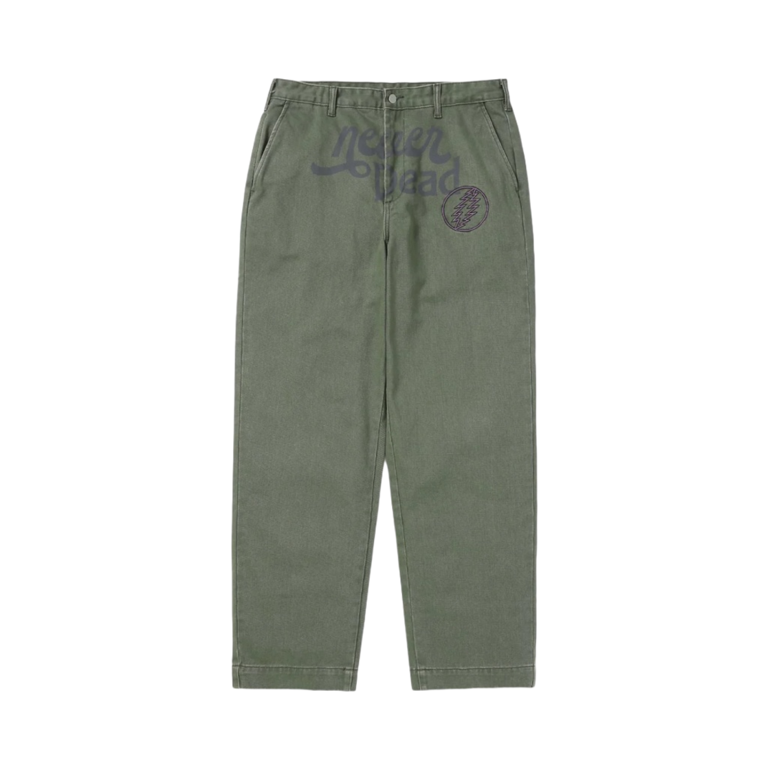 디스이즈네버댓 x 그레이트풀 데드 네버 데드 워크 팬츠 머드(Thisisneverthat x Grateful Dead Never Dead Work Pant Mud) - 1