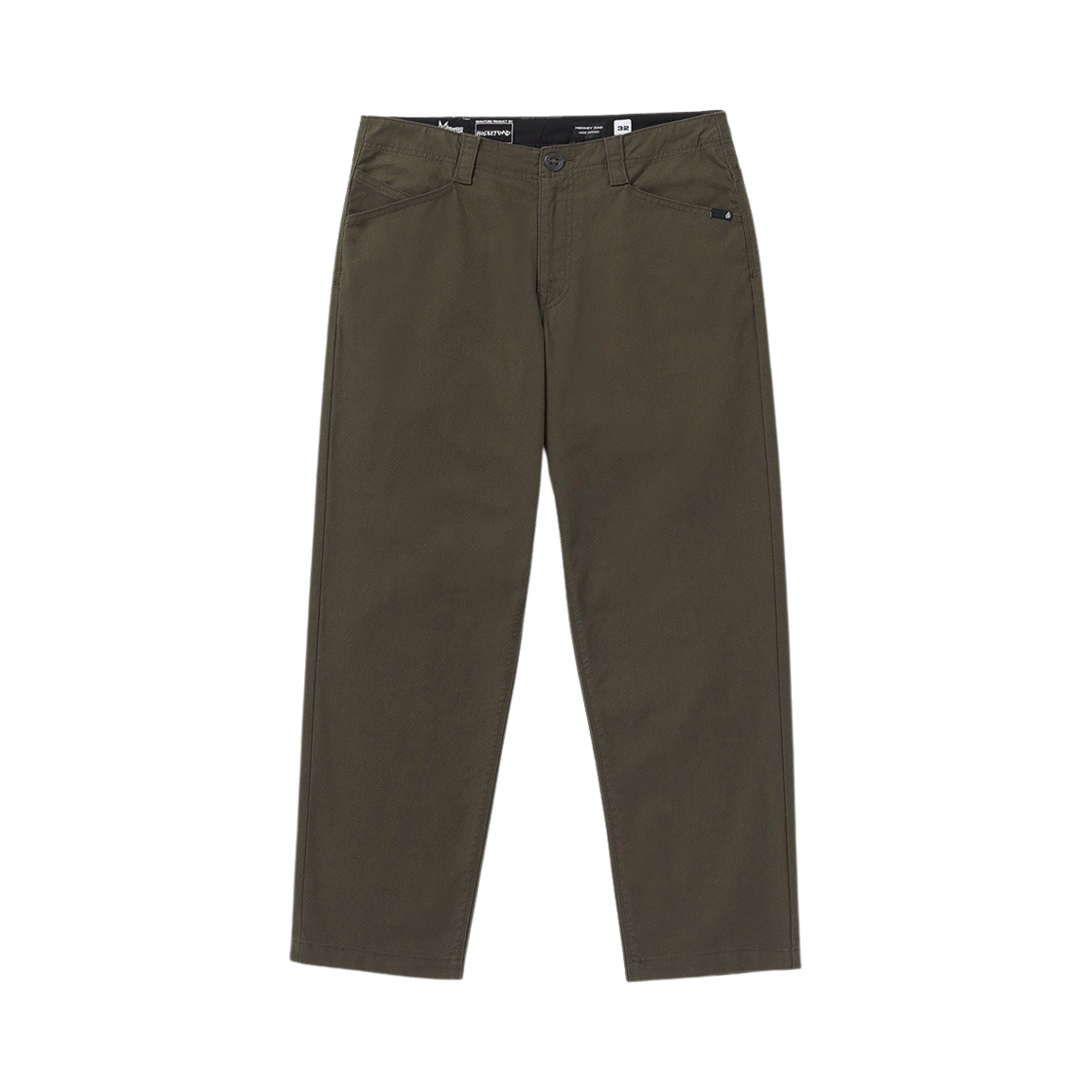 VU241PT004BR Volcom V Ent Hockey Dad Pant Brown