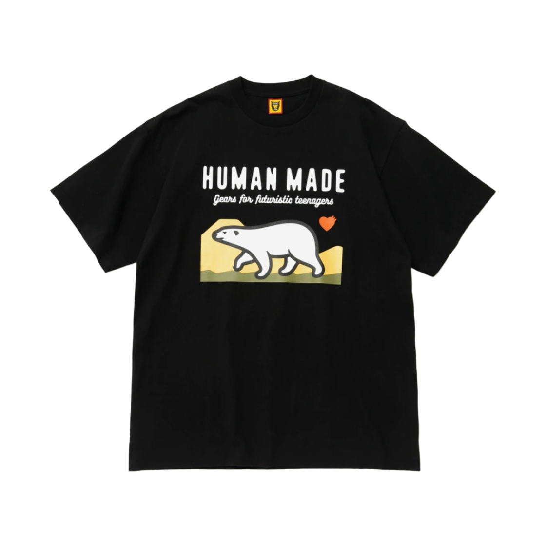 HM23TE019 Human Made Graphic T-Shirt Black - 대표 이미지 #1