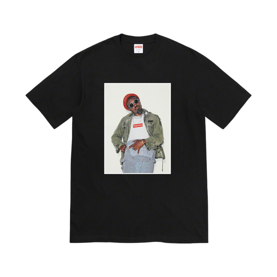 슈프림 안드레 3000 티셔츠 블랙 - 22FW
