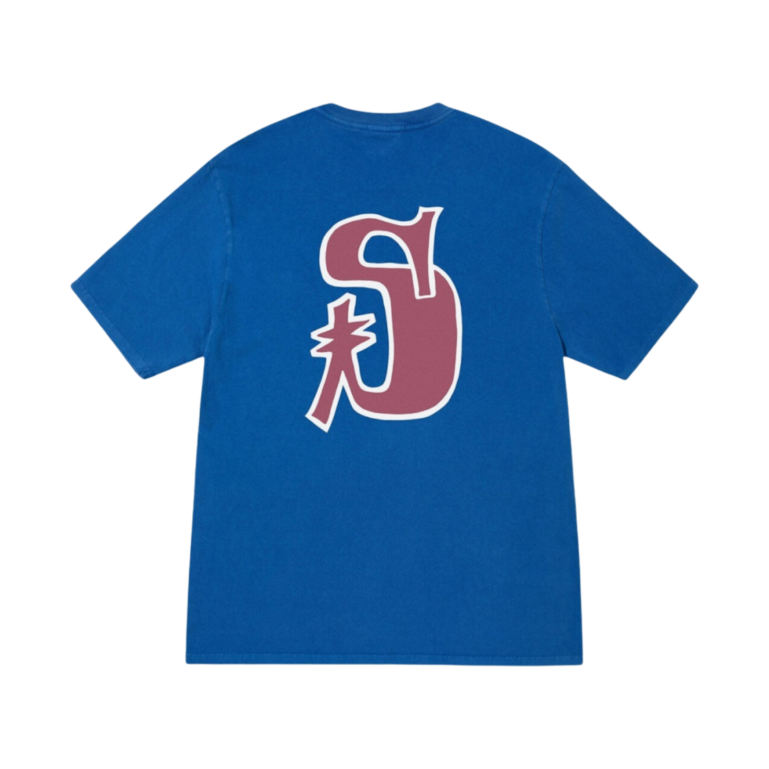 스투시 솔로 S 피그먼트 다이드 티셔츠 블루(Stussy Solo S Pigment Dyed T-Shirt Blue) - 2