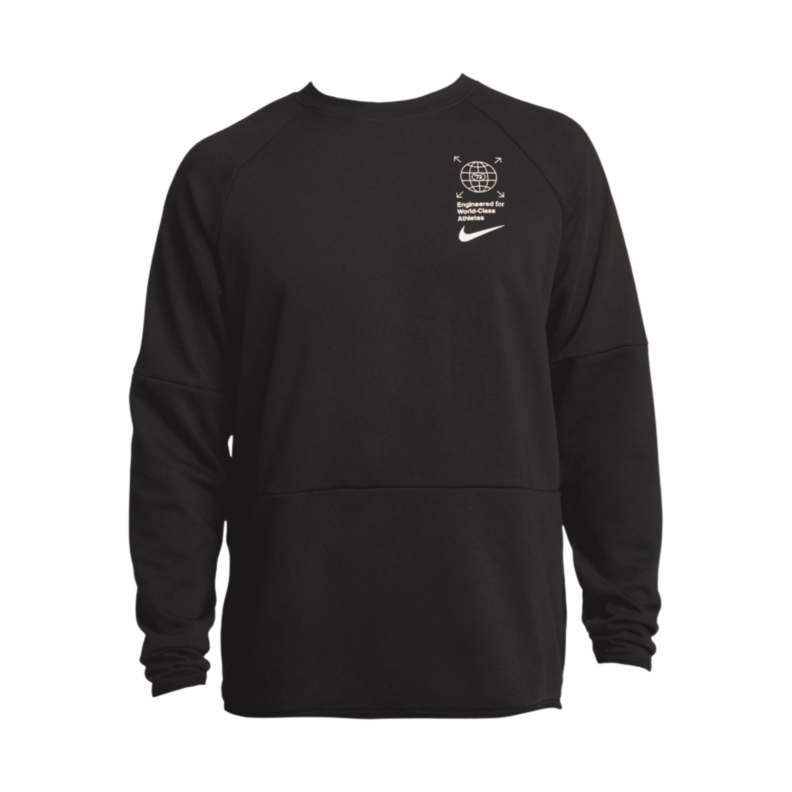 나이키 드라이핏 그래픽 피트니스 크루넥 블랙 - 아시아