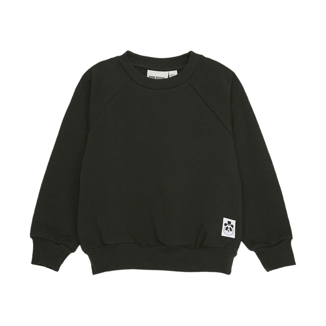 1000014799 (Kids) Mini Rodini Basic Solid Sweatshirt Black