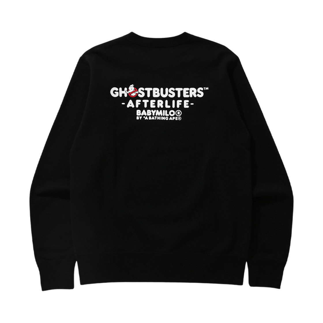 베이프 x 고스트버스터스 에이프 헤드 크루넥 블랙(BAPE x Ghostbusters Ape Head Crewneck Black) - 2