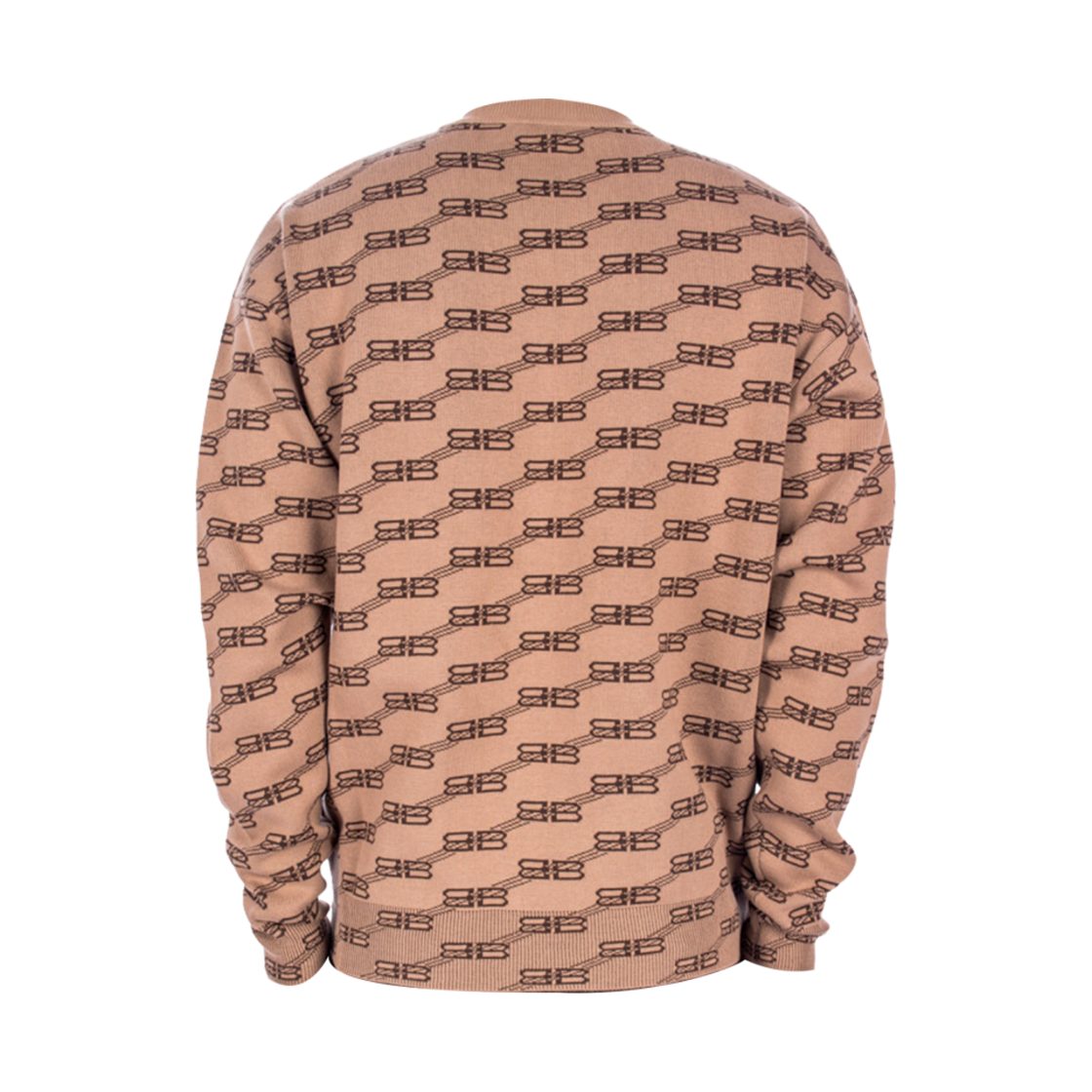 발렌시아가 BB 모노그램 니트 베이지(Balenciaga BB Monogram Knit Beige) - 2