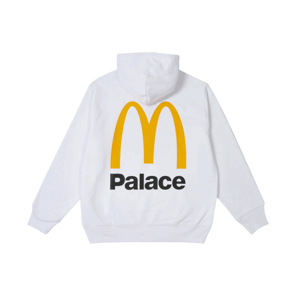 팔라스 x 맥도날드 로고 후드 화이트 - 23FW(Palace x McDonald's Logo Hood White - 23FW)