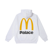 Palace x McDonald's Logo Hood White - 23FW