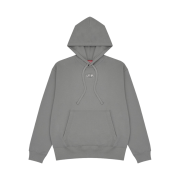 Diesel S-Macs-Hood-D Hoodie with Logo Grey