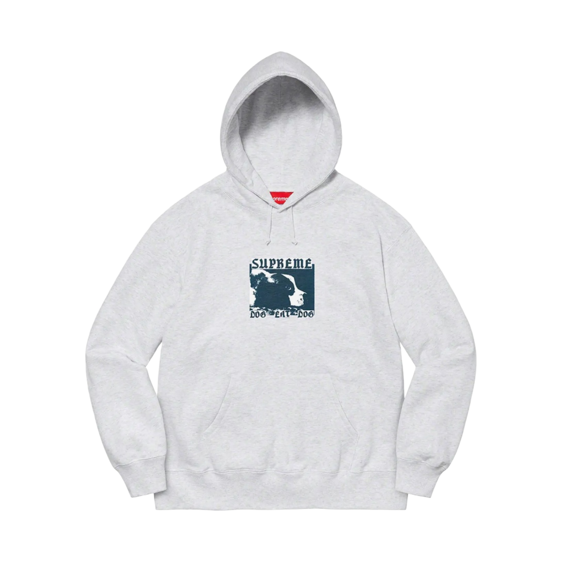 슈프림 도그 잇 도그 후드 스웨트셔츠 애쉬 그레이 - 22SS(Supreme Dog Eat Dog Hooded Sweatshirt Ash Grey - 22SS) - 1