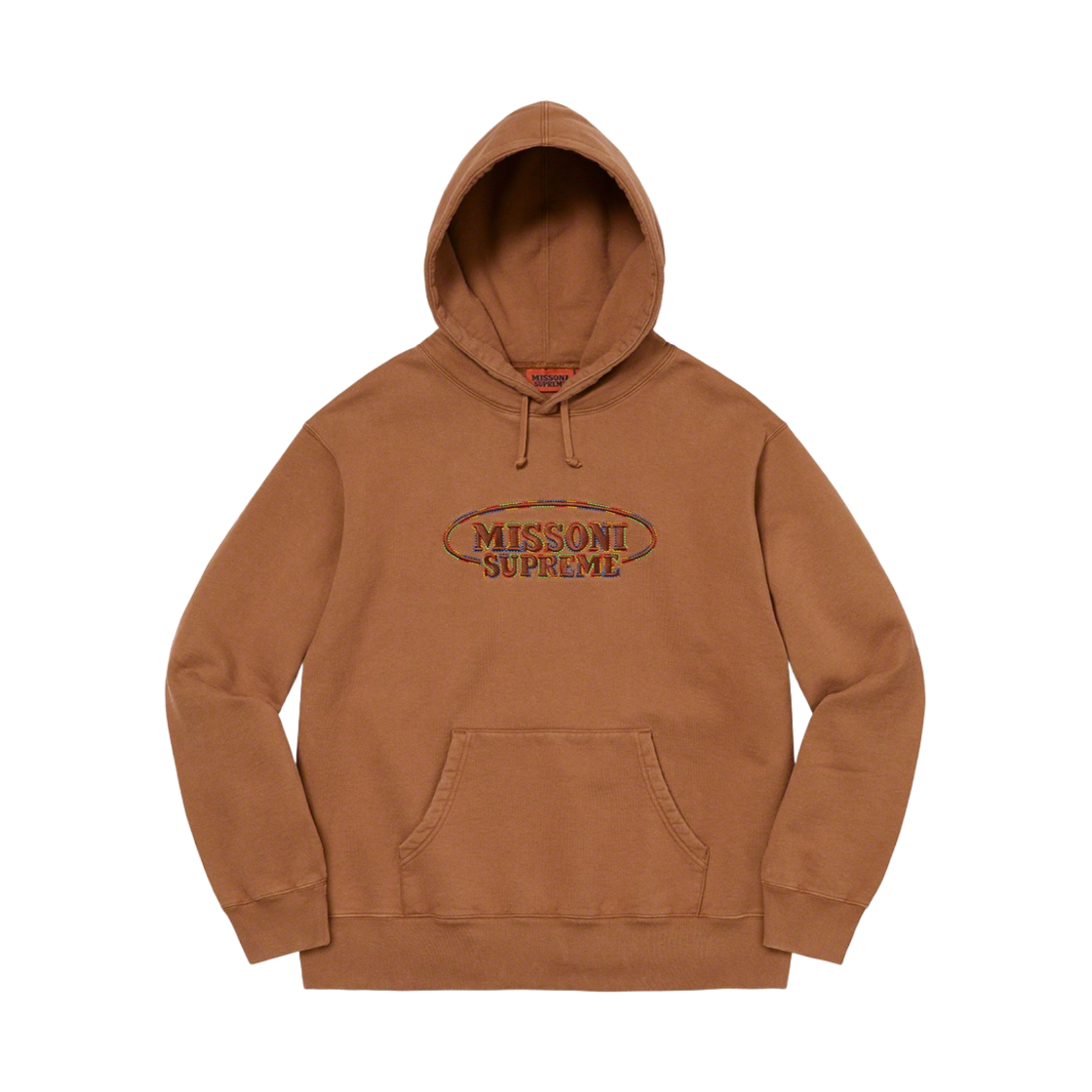 - Supreme x Missoni Hooded Sweatshirt Brown - 21FW