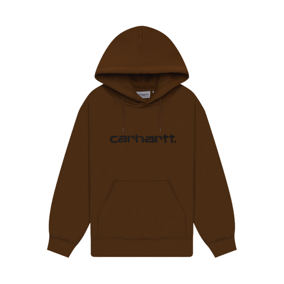 칼하트 WIP 후드 스웨트셔츠 딥 해밀턴 브라운 블랙(Carhartt WIP Hooded Sweatshirt Deep Hamilton Brown Black)